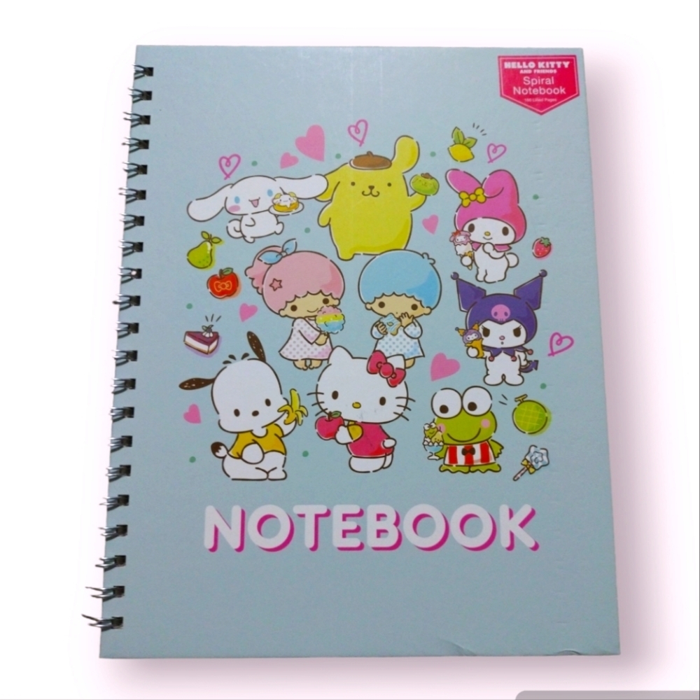New Hello Kitty Hard Cover Large Note Book